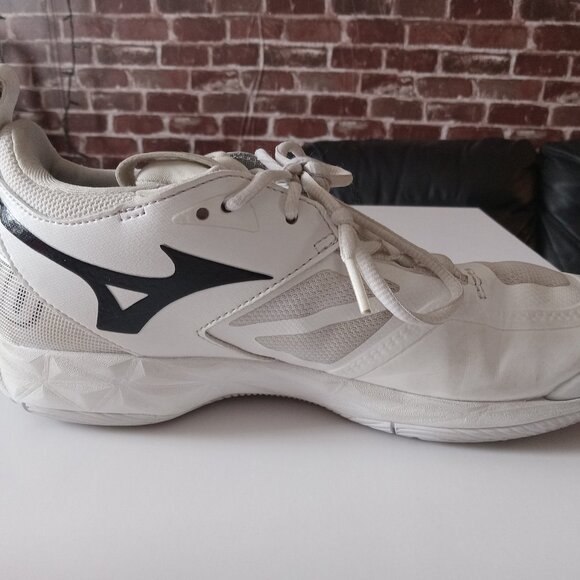MIZUNO Volleyball Shoes WAVE DIMENSION  White size 39 - Picture 4 of 16